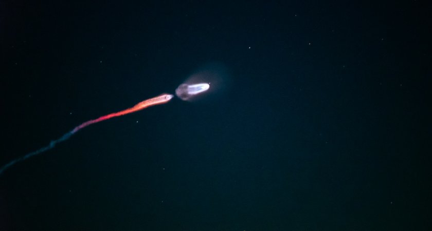 В Кировской области засняли медузу от ракеты "Ангара 1.2"