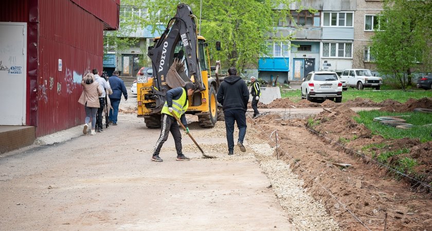 На благоустройство одного двора в Кирове уходит почти два миллиона рублей
