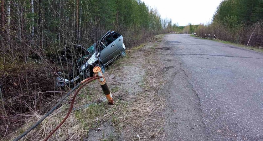 В Кировской области перевернулась Lada Granta: водитель погиб