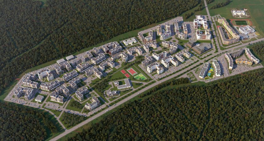 В юго-западном районе Кирова построят новые дома