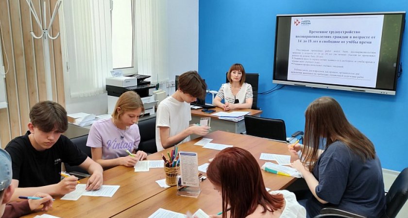 Более 650 подростков в Кирове нашли работу