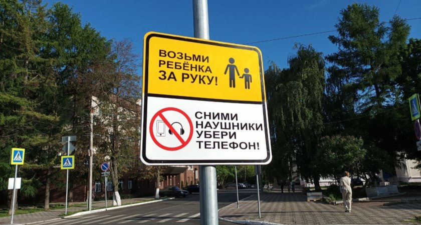В центре Кирова на дорогах установлены новые информационные таблички