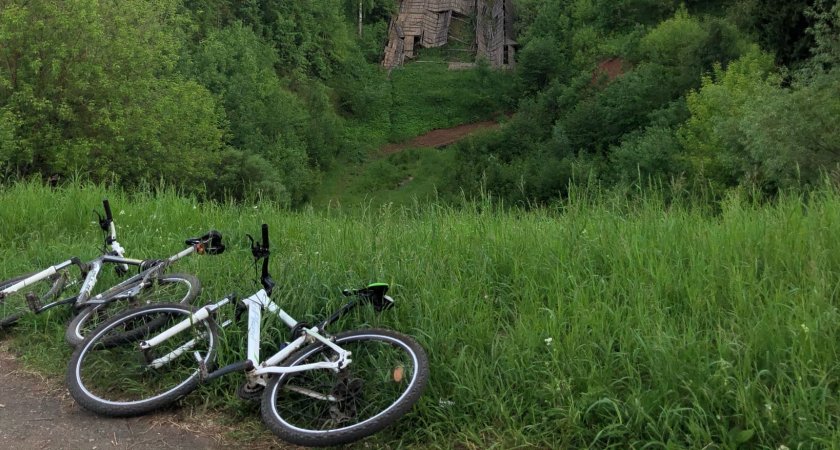 Житель Кировской области сжег чужой велосипед в Коми