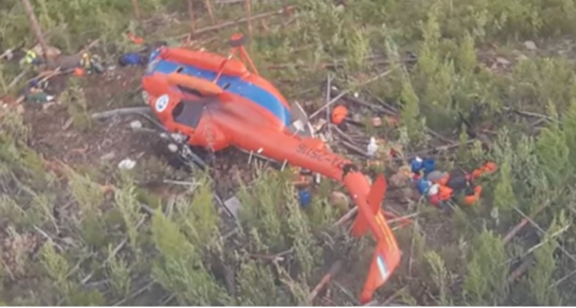  В потерпевшем крушение в Якутии вертолете были жители Кировской области