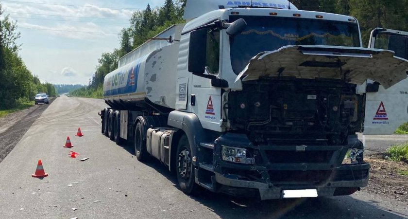 В Кировской области из-за столкновения легковушки и грузовика пострадала 4-летняя девочка