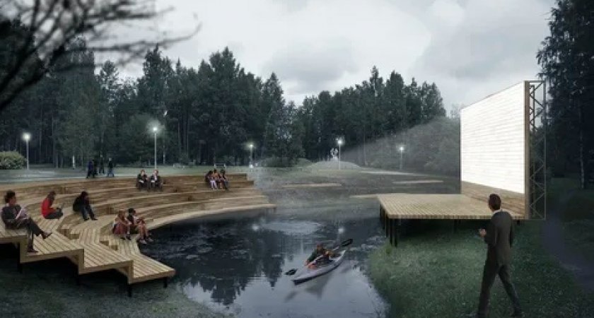 В кировском "Уткин парке" активисты обустроят амфитеатр