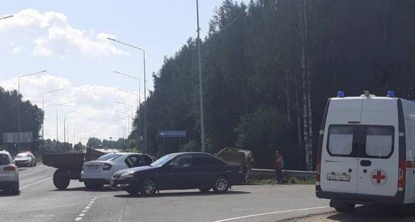 В аварии в Орловском районе пострадали дети