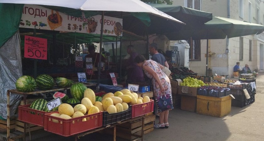 В Кировской области уничтожили более тонны овощей и фруктов