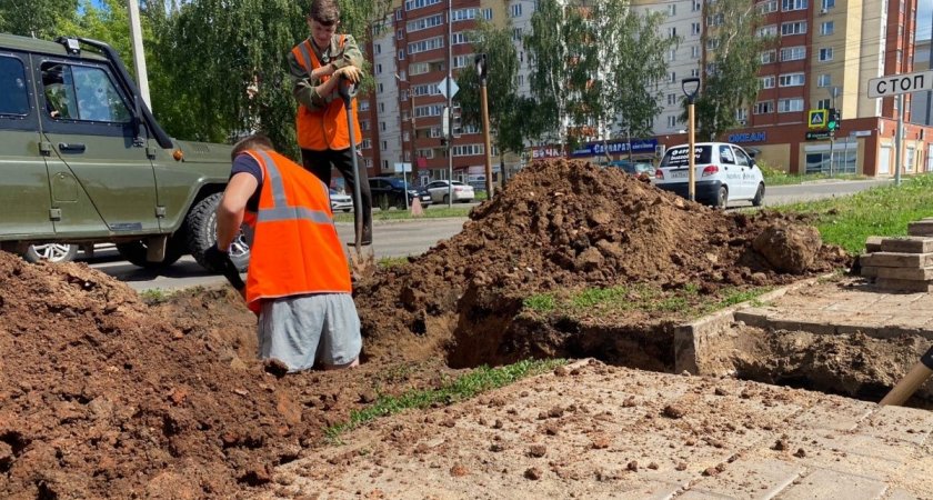 В Кирове одну из улиц вновь перекрыли для движения транспорта