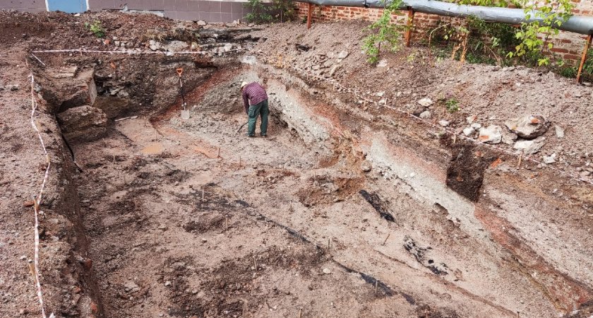 На раскопках кремля в Кирове археологи вышли на слои 16-17 веков