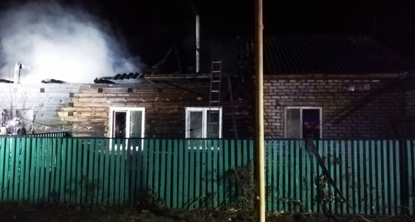 В Кировской области в пожаре погиб мужчина