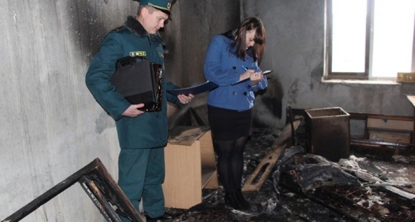 В Кирове произошел смертельный пожар