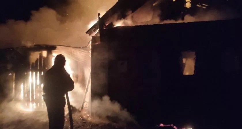 В Кировской области произошел смертельный пожар 