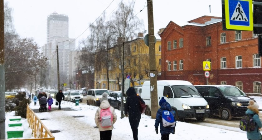 До -18 и снежно: опубликован прогноз погоды в Кирове на неделю