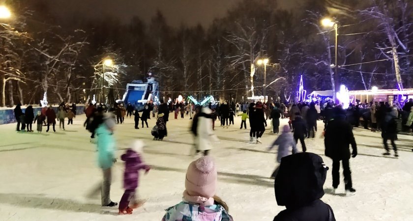 В Кирове в Уткин-парке появится бесплатный каток