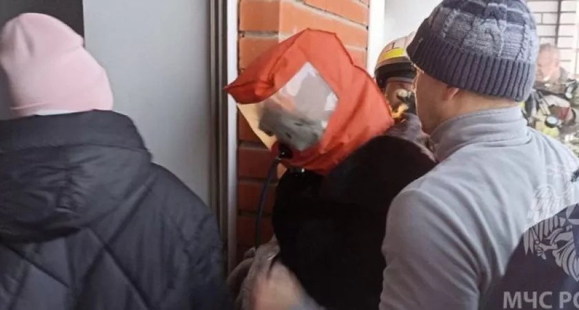 В Кирове загорелся дом на улице Урицкого: есть пострадавшие 