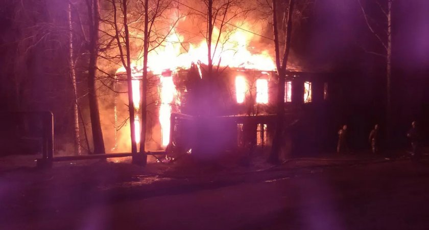 В Кирове произошел смертельный пожар рядом с микрорайоном Чистые пруды 