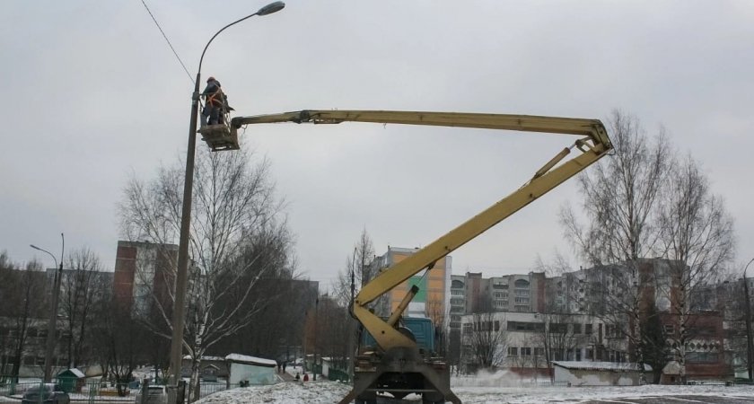 В Сосновке по просьбе мобилизованного восстановили уличное освещение