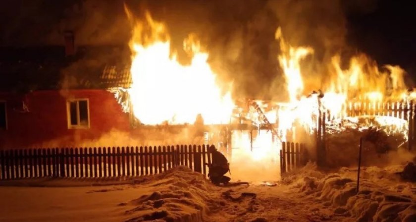 В Кировской области на пепелище нашли труп мужчины