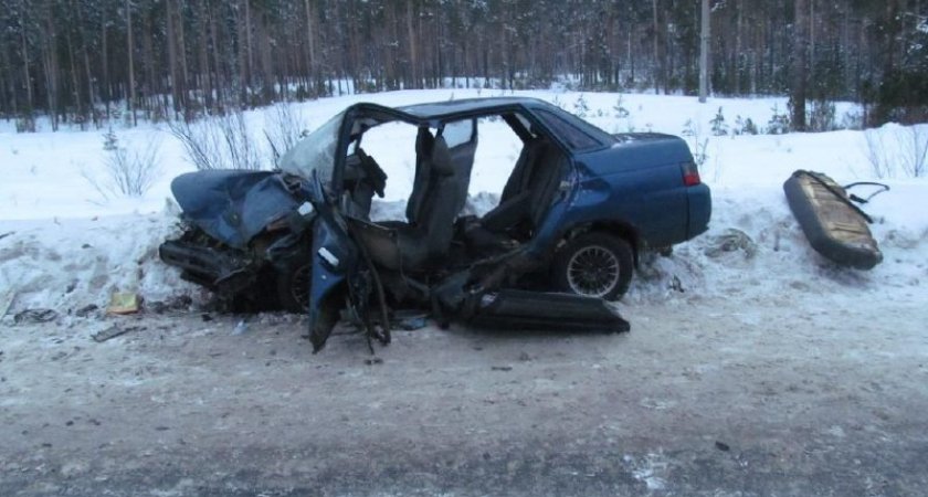 В ДТП на трассе в Кировской области пострадал ребенок