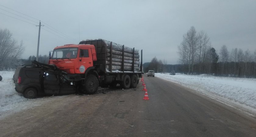 Четыре трупа: появились подробности смертельного ДТП с лесовозом в Кировской области
