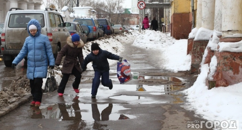 Известно, когда в Кирове и области наступит оттепель 