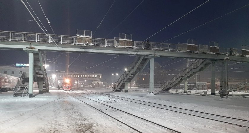 В Кировской области на железной дороге погиб человек