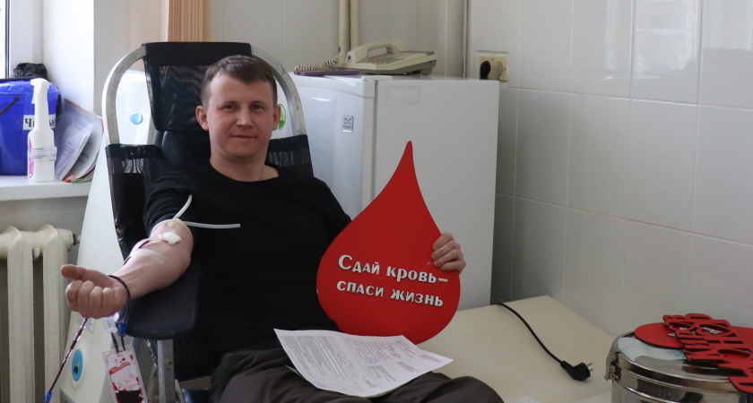 23 литра крови собрали сотрудники Кировского филиала "Т Плюс" в рамках донорской акции