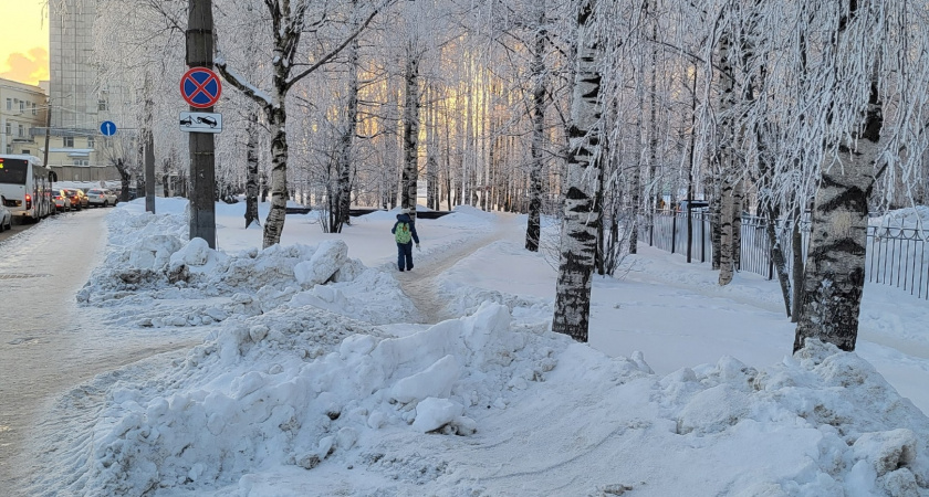 Киров атакуют снегопады: ожидается небольшое похолодание