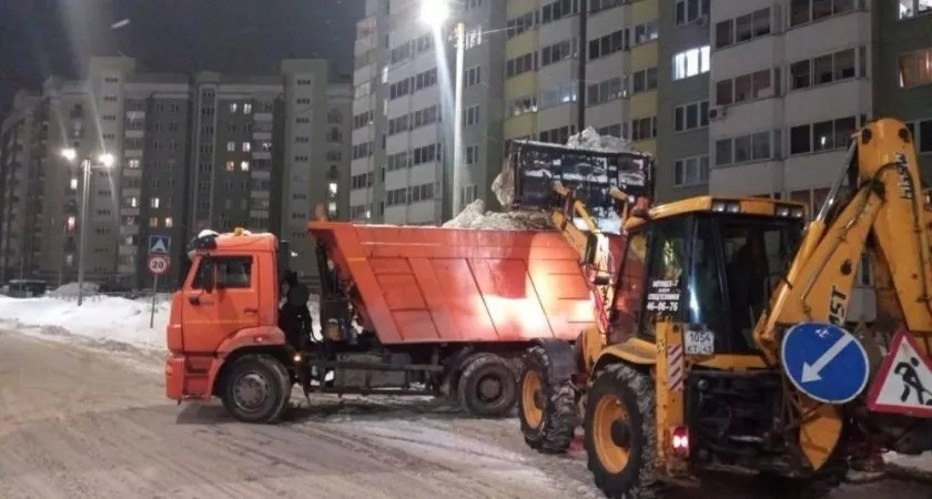 Откуда в Кирове вывезут снег в ночь с 1 на 2 и в ночь со 2 на 3 марта 