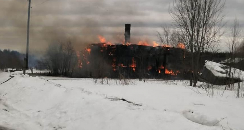 В Кировской области огонь унес жизнь женщины