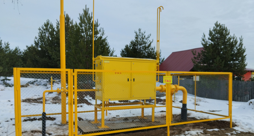 В Кировской области введен в эксплуатацию газопровод протяженностью 1,8 км