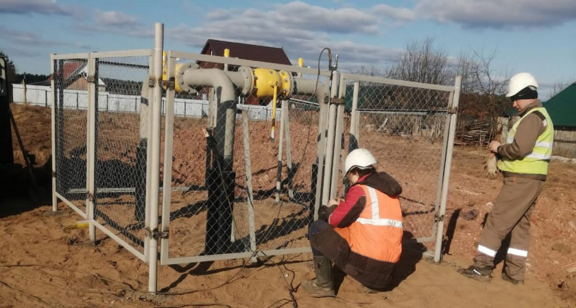 В Кировской области построен газопровод для догазификации домовладений в деревне Репки