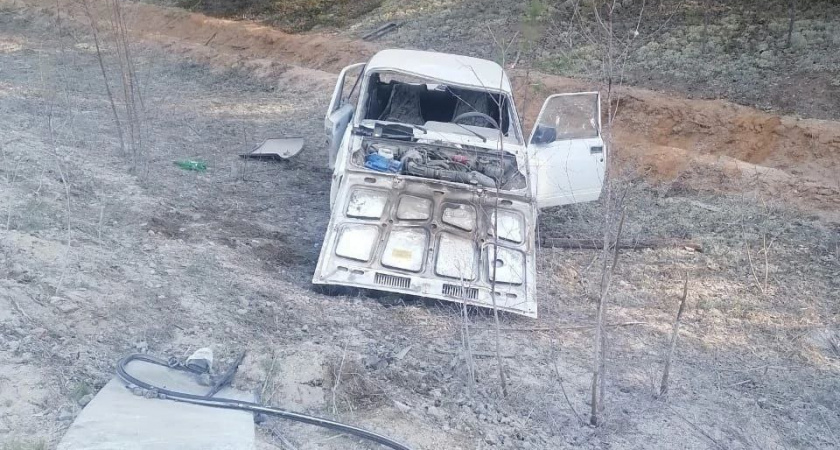 В Кировской области 18-летний пьяный бесправник на "семерке" оказался в кювете