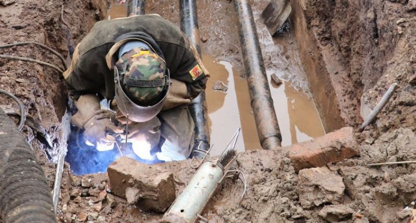 "Т Плюс" проводит ремонт теплосетей после испытаний на максимальную температуру в Кирове