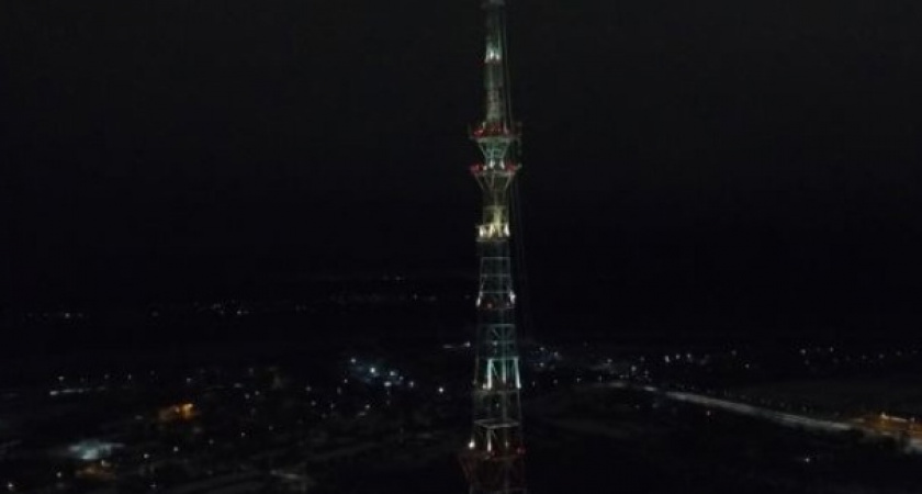 Кировскую телебашню подсветят к празднику