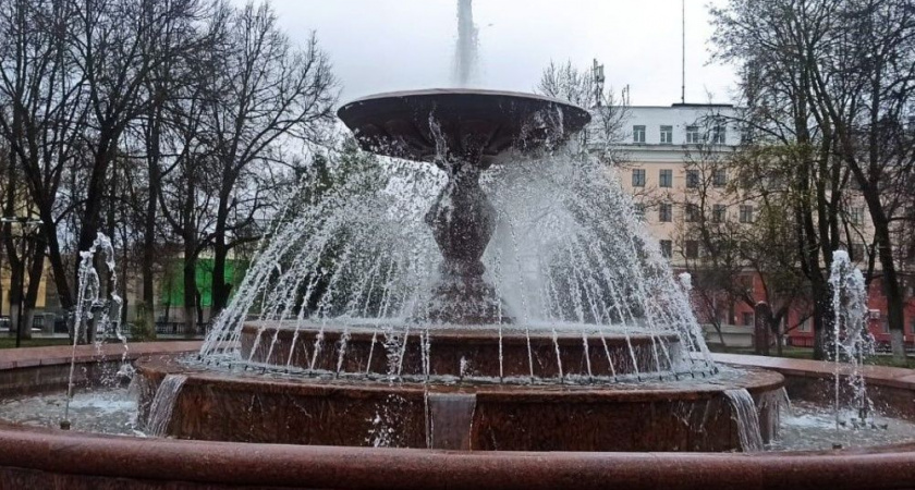 Стало известно, когда включат фонтаны в Кирове