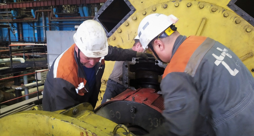 "Т Плюс" проводит плановый капремонт ТГ-3 на Кировской ТЭЦ-4