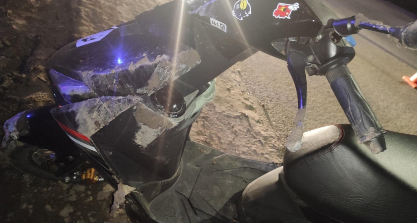 В Кирове в аварии с пьяным водителем скутера пострадали двое детей