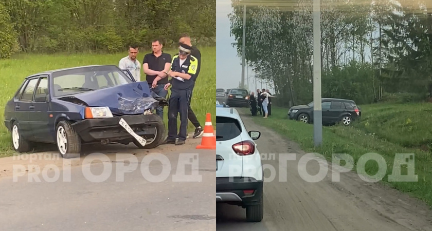 В Кирове столкнулись Suzuki и "девятка": появились подробности ДТП в Корчемкино