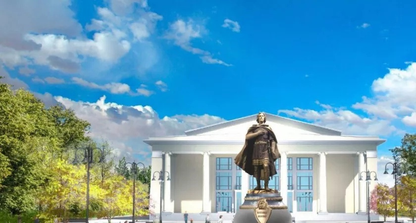 В Кирове поставят памятник Невскому и облагородят находящуюся рядом с ним территорию 