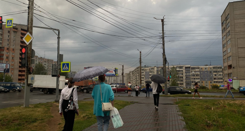 Кировчан ждут пасмурные и дождливые выходные