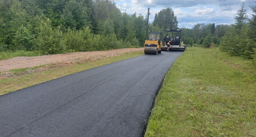 В Нагорске отремонтировали лыжероллерную трассу