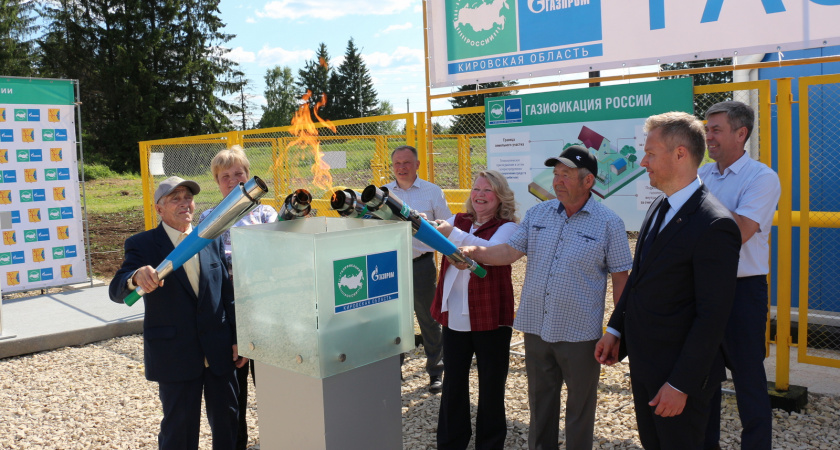 В Слободском районе введен в эксплуатацию газопровод к шести населенным пунктам