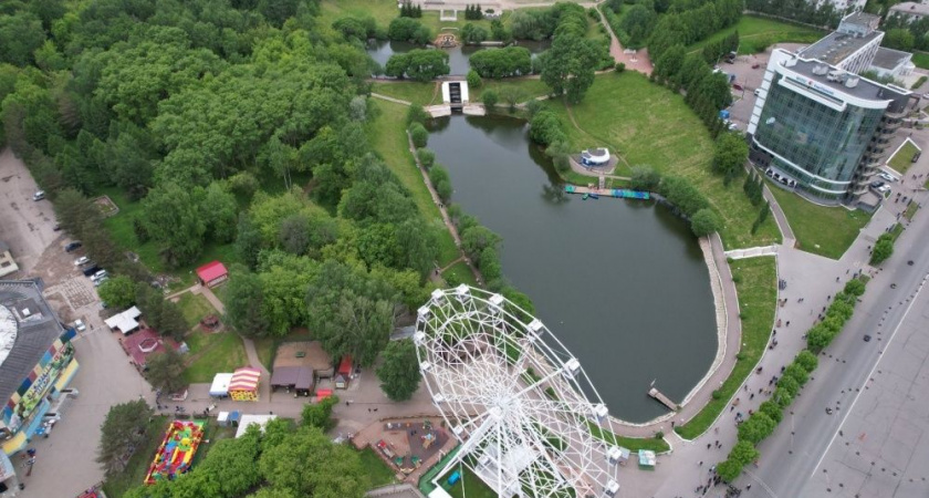 Часть парка имени Кирова закроют на ремонт