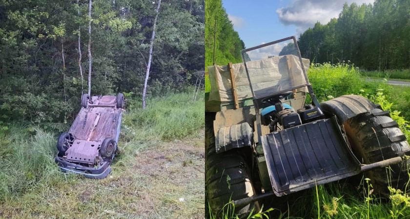 В Кировской области опрокинулись две машины: есть погибшие