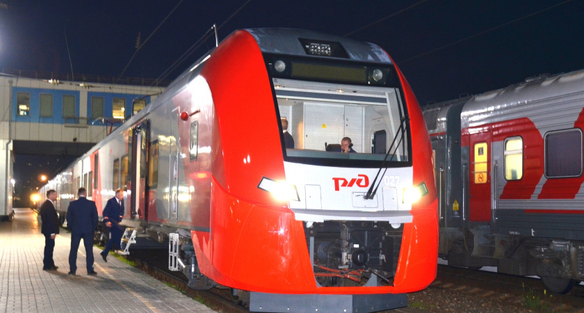 Сдвоенный состав скоростного поезда "Ласточка" запустят между Кировом и Нижним Новгородом 