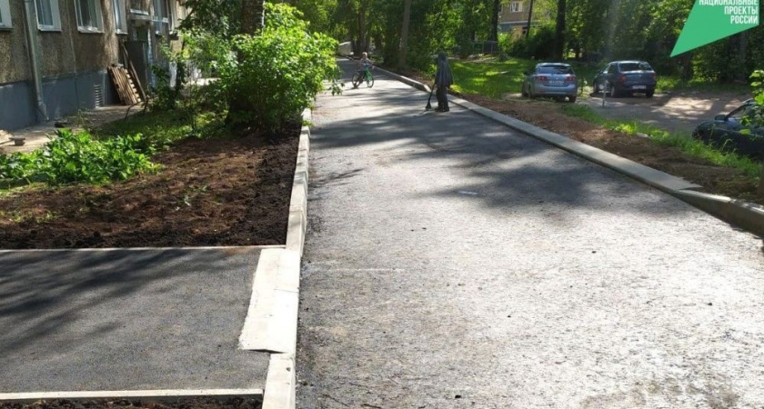 В Кирове двор дома на Ленина 200В готовится к преображению