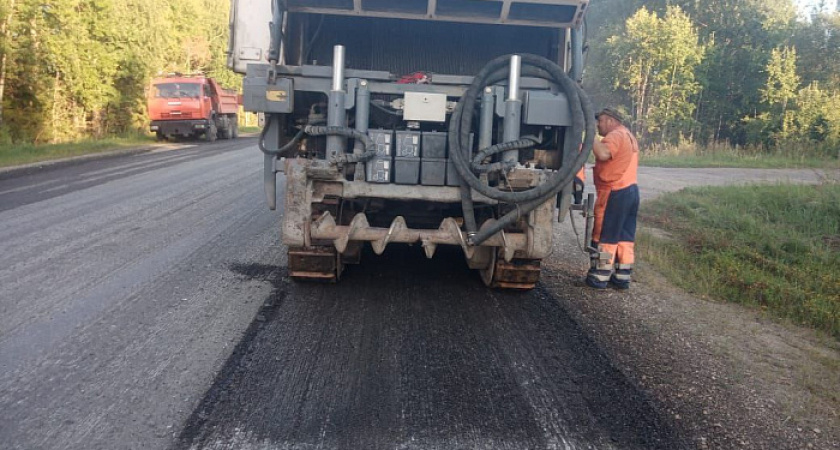 Начался ремонт автодороги Яранск – Кикнур – граница Нижегородской области
