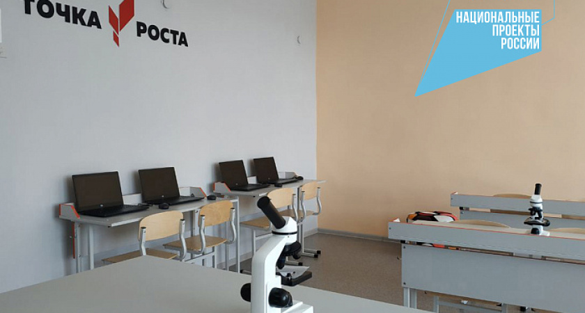 В сентябре в школах Кировской области откроются еще 62 "Точки роста"